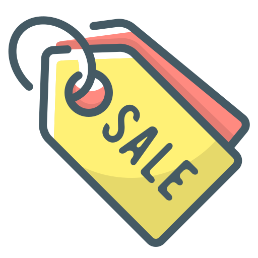 Discount tag icon